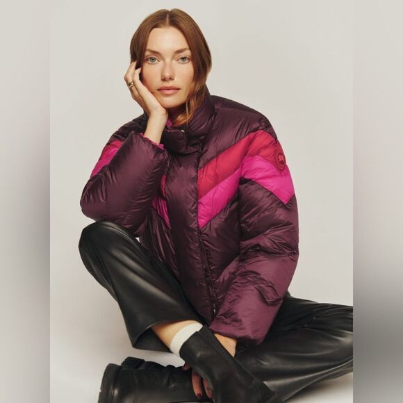Canada goose x reformation Mila Reversible Puffer NWT SIZE SMALL - Picture 1 of 13
